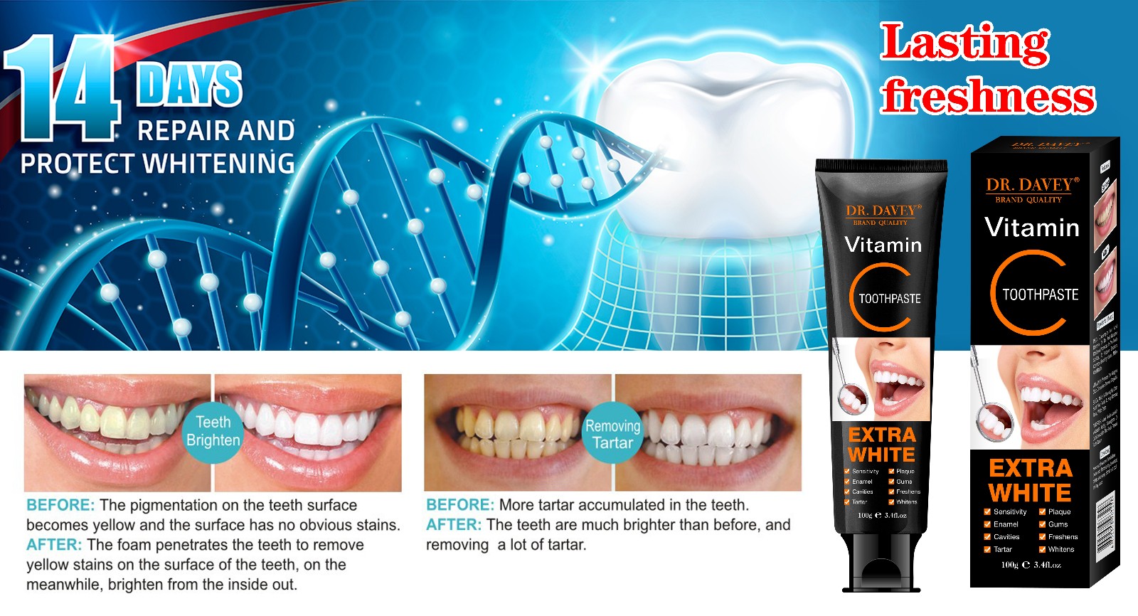Vitamin C toothpaste