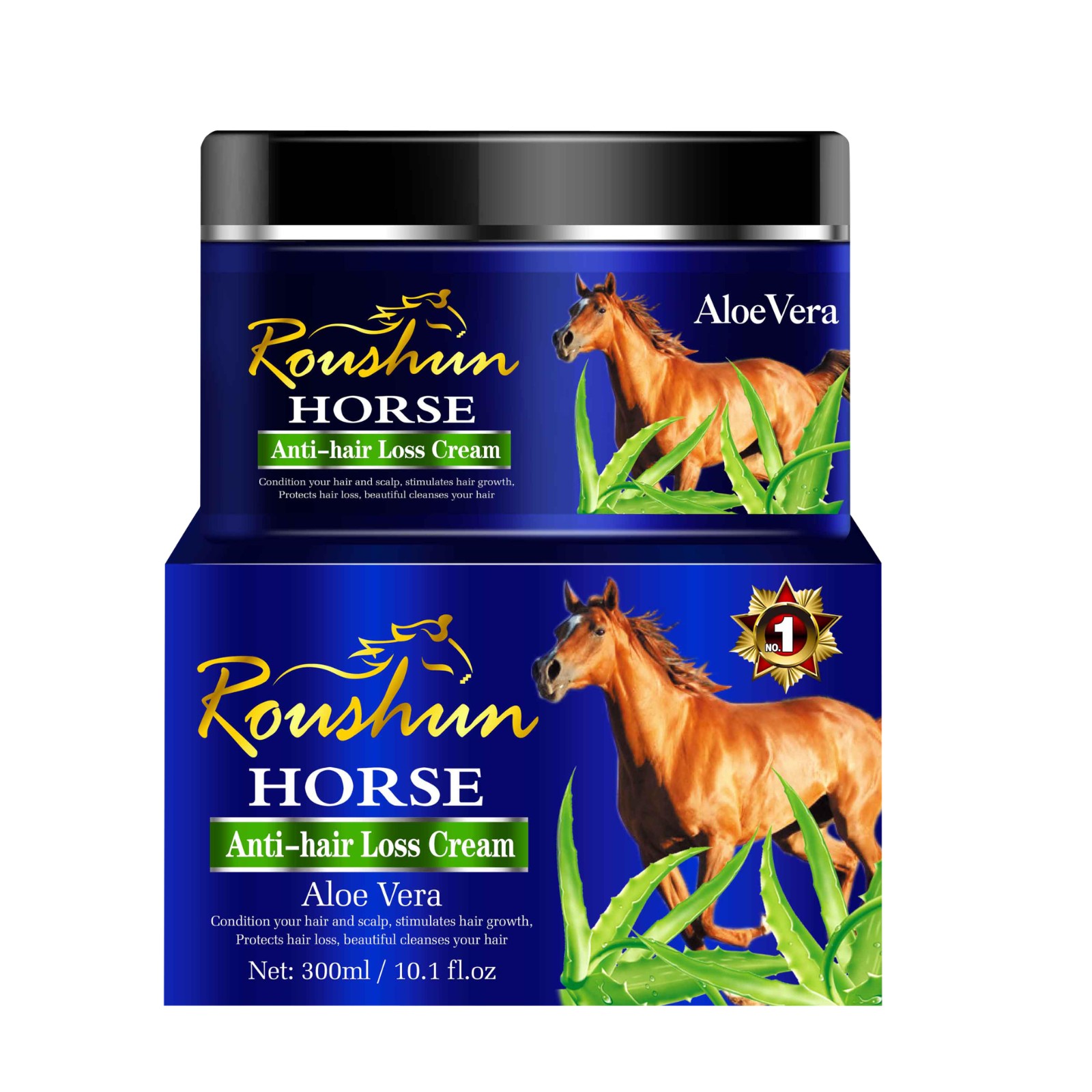 ROUSHUN Aloe Vera Anti-hair Loss Cream Hair Treatment