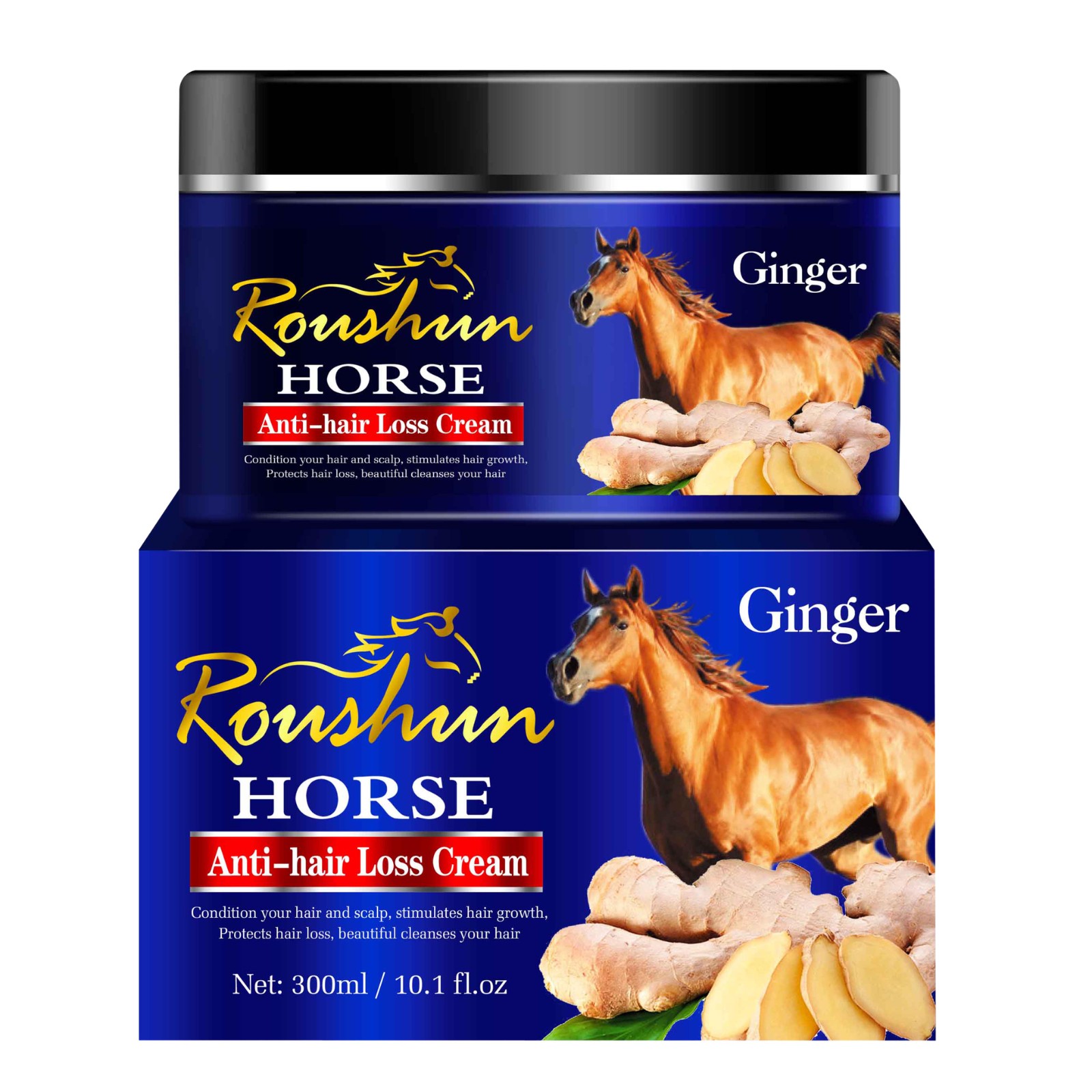 ROUSHUN ginger Anti-hair Loss Cream Hair Treatment