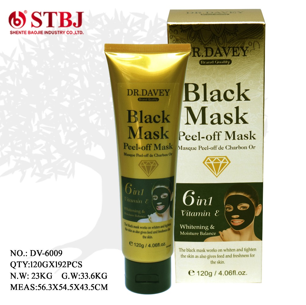 Dr.davey charcoal cleansing white soft blackhead Mask
