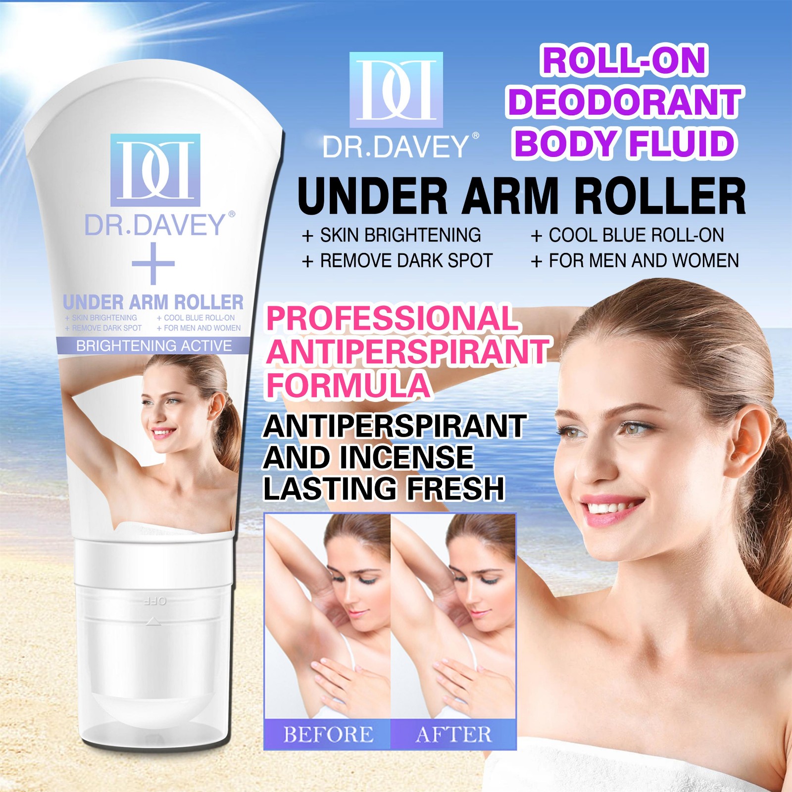 Brightening Roll-On Underarm Active Liquid