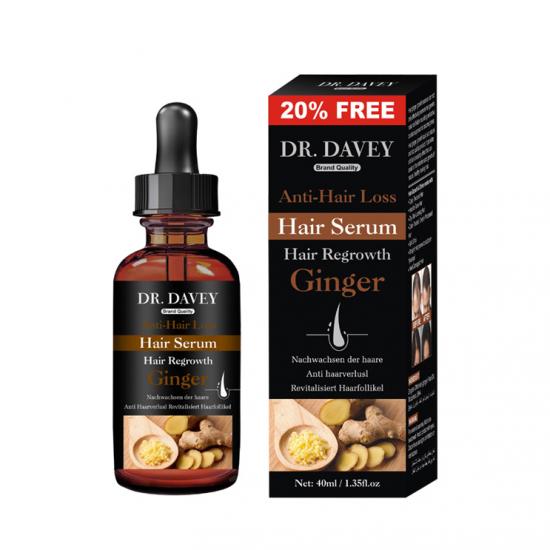 ginger hair re-growth oil
