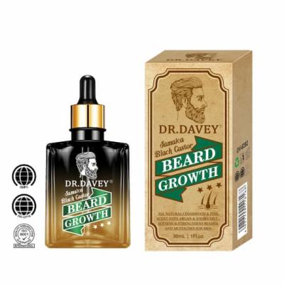  Private LabeI DR DAVEY BLACK JAMAICA BEARD GROWTH OIL 