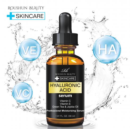  ROUSHUN Revitalizing Hyaluronic Acid Serum with Green Tea and Jojoba Oil 