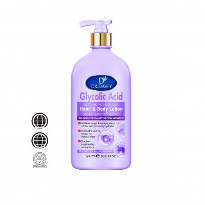  lactic acid glycolic acid  body lotion 