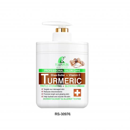  Shea Butter + Vitamin E Turmeric Triple Hydrating + Glowing Cream 