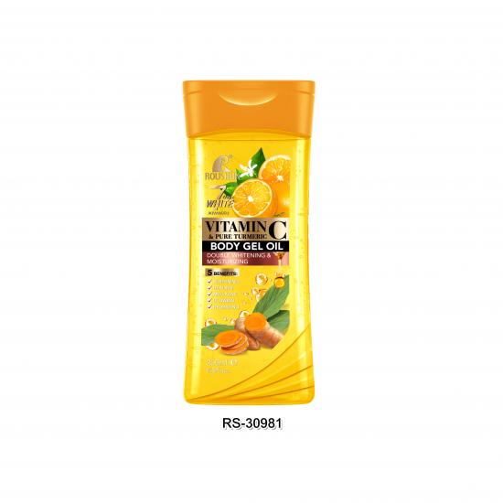  ROUSHUN Vitamin c Pure Turmeric Body Gel Oil 