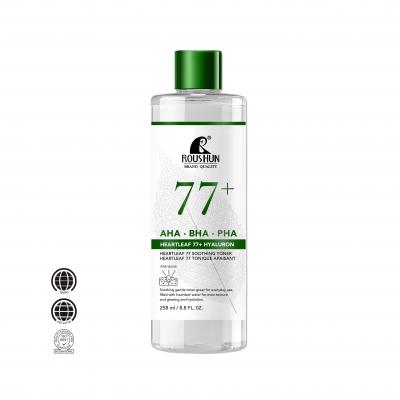  ROUSHUN Heartleaf 77+ Soothing Toner (AHA·BHA·PHA + Hyaluron) 