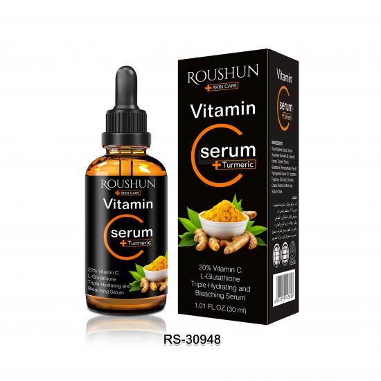 ROUSHUN Turmeric Vitamin C Whitening Serum 