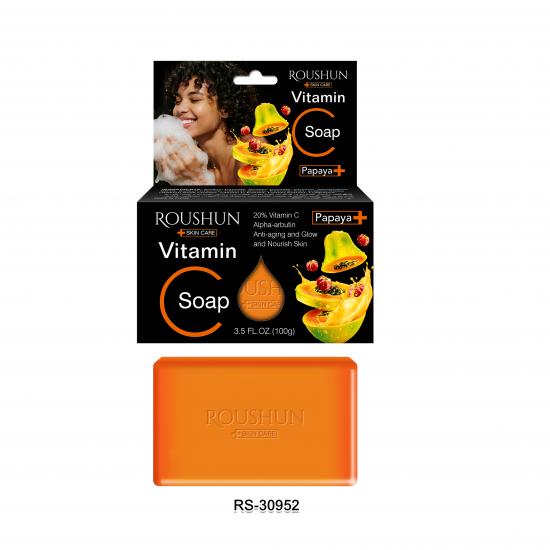 ROUSHUN Vitamin C Papaya Body Soap 