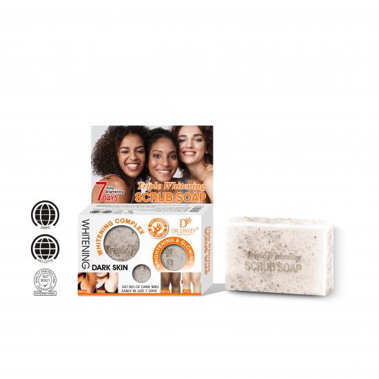  Triple Whitening Scrub Soap 