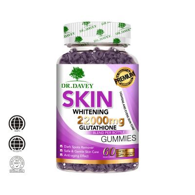  DR.DAVEY Skin Whitening 22000mg Glutathione Gummies 
